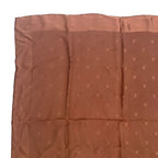 Louis Vuitton Scarf Monogram Silk Brown — view 2