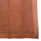 Louis Vuitton Scarf Monogram Silk Brown — view 5