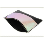 Celine Brand Bag Clutch Pouch Bicolor Rainbow Black — view 4