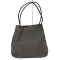 Gucci Shoulder Bag GG Canvas Black