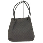 Gucci Shoulder Bag GG Canvas Black