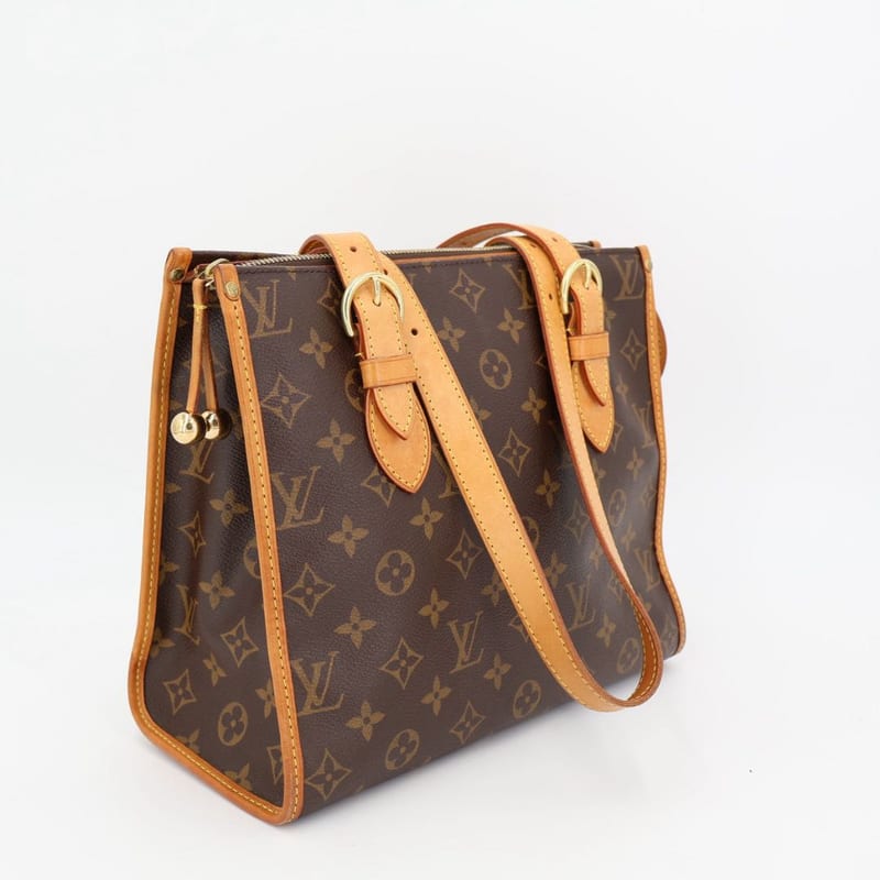 Louis Vuitton Monogram Popincourt O One Shoulder Tote Bag Brown — view 2