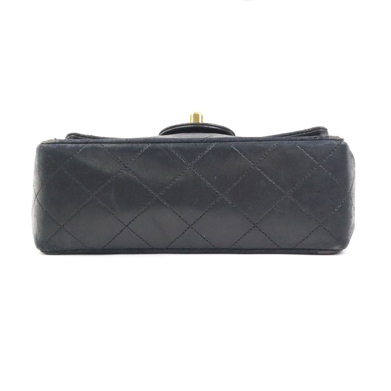 Chanel Shoulder Lambskin Black Bag — view 4