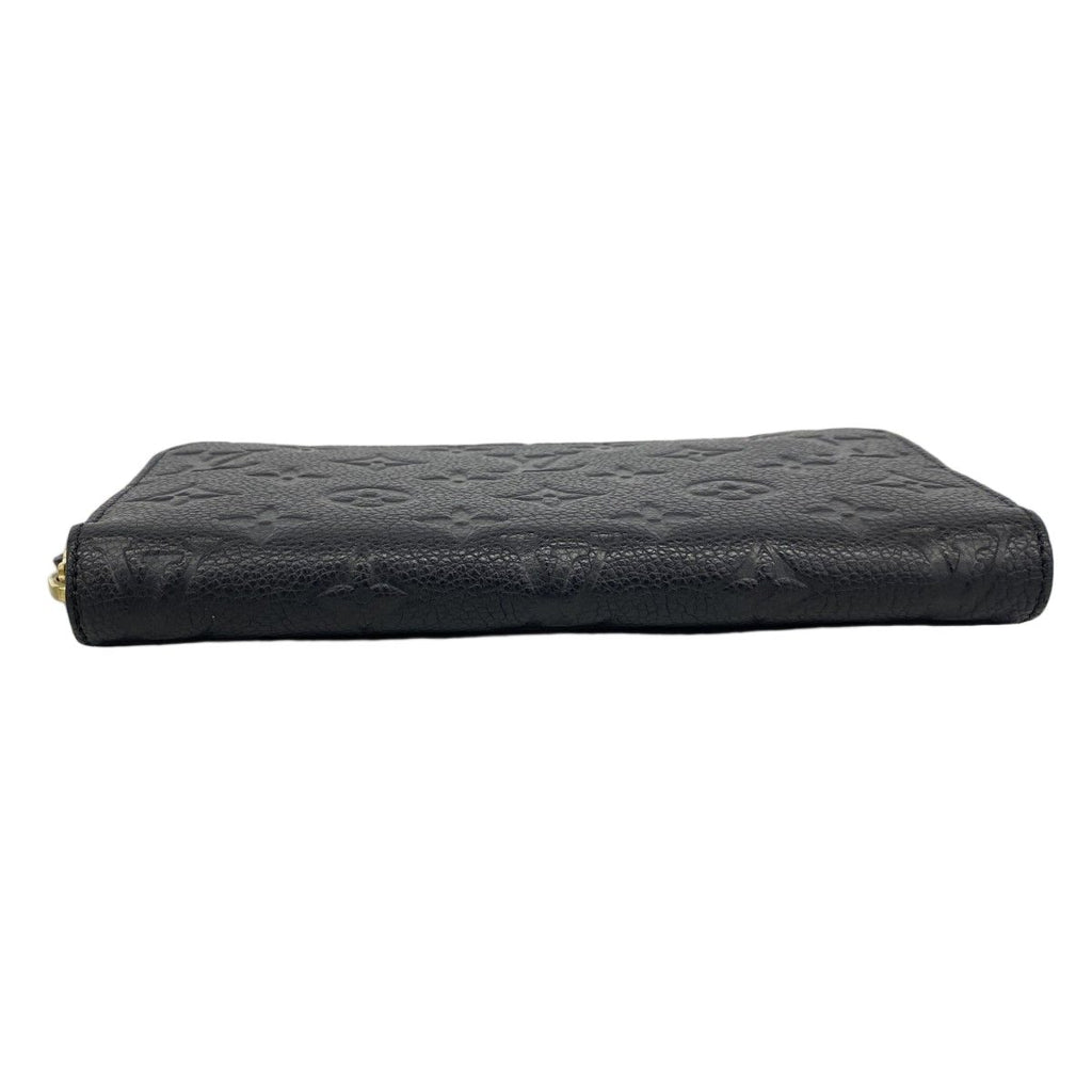Louis Vuitton Wallet Monogram Empreinte Zippy Noir — view 2
