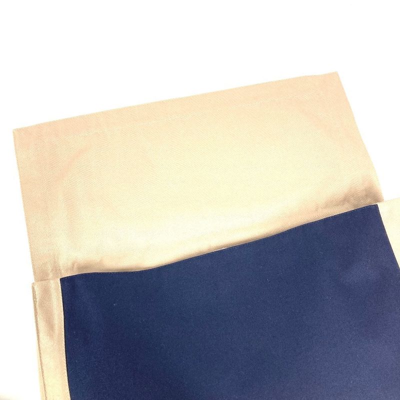 Hermes Clutch Bag Tapidocel Big Oversize D Cotton Navy — view 7