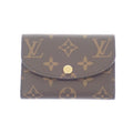 Louis Vuitton Porte Monnaie Rosalie Coin Case Monogram Canvas Pink Rose