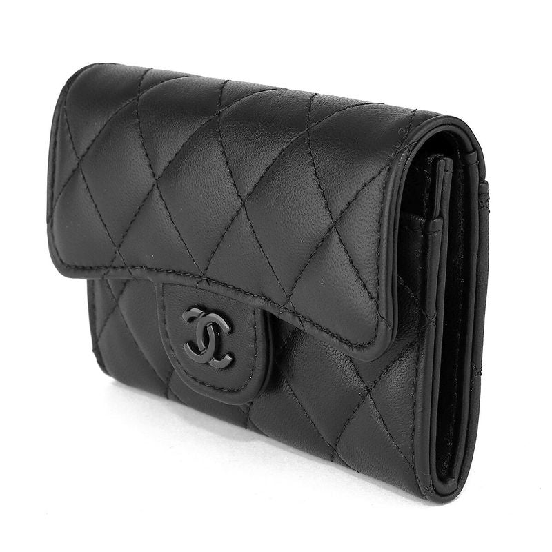 Chanel Card Case Black — view 5
