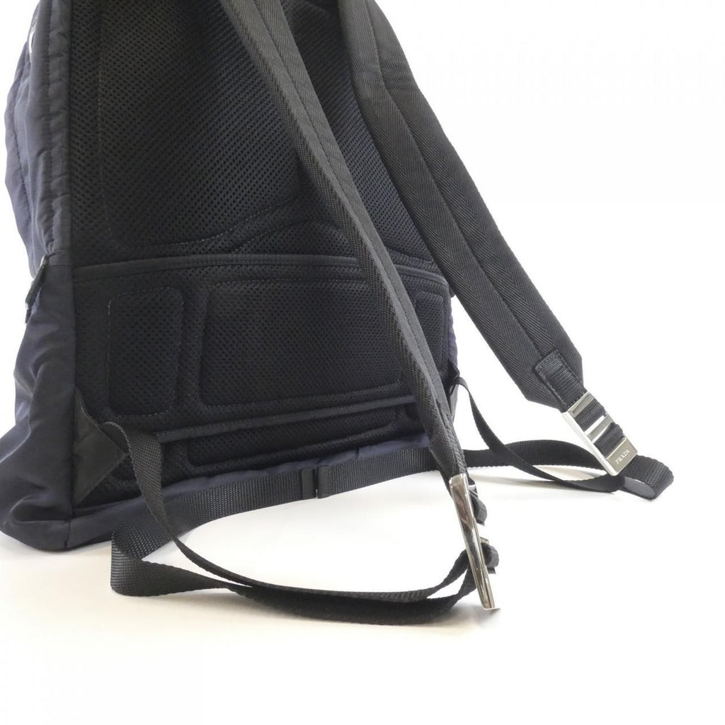 Prada Backpack Blue Bleu — view 7
