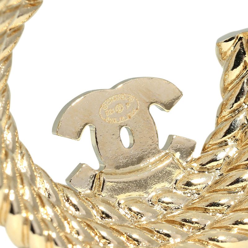 Chanel Hoop Earrings — view 9