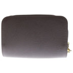 Louis Vuitton Taiga Baikal Grizzly Gold Leather Clutch Brown