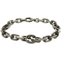 Gucci Interlocking Chain Silver 925 Bracelet 1081