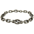 Gucci Interlocking Chain Silver 925 Bracelet 1081 — view 2