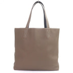 Hermes Double Sens 45 Taurillon Clemence Leather Tote Etoupe Bourg Nuit — view 3