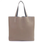 Hermes Double Sens 45 Taurillon Clemence Leather Tote Etoupe Bourg Nuit