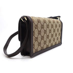 Gucci Le Che Mini Shoulder Bag GG Canvas Beige Brown — view 3