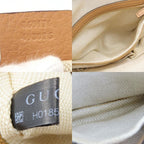 Gucci Handbag Soho Interlocking Tassel Leather Beige Gold Hardware 2-Way — view 7