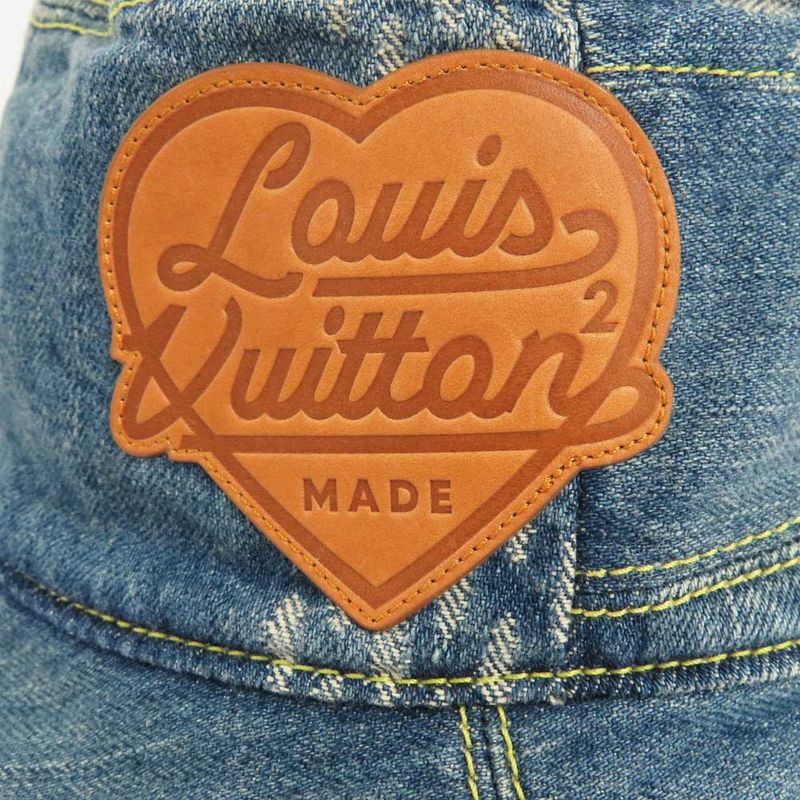 Louis Vuitton NIGO Bonnet Denim Mp3242 MADE Hat Monogram Damier — view 5