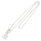 Hermes Amulet Kelly Silver Necklace 43 cm — view 2