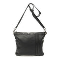 Gucci Large Flap Messenger Black Grain Calfskin Leather