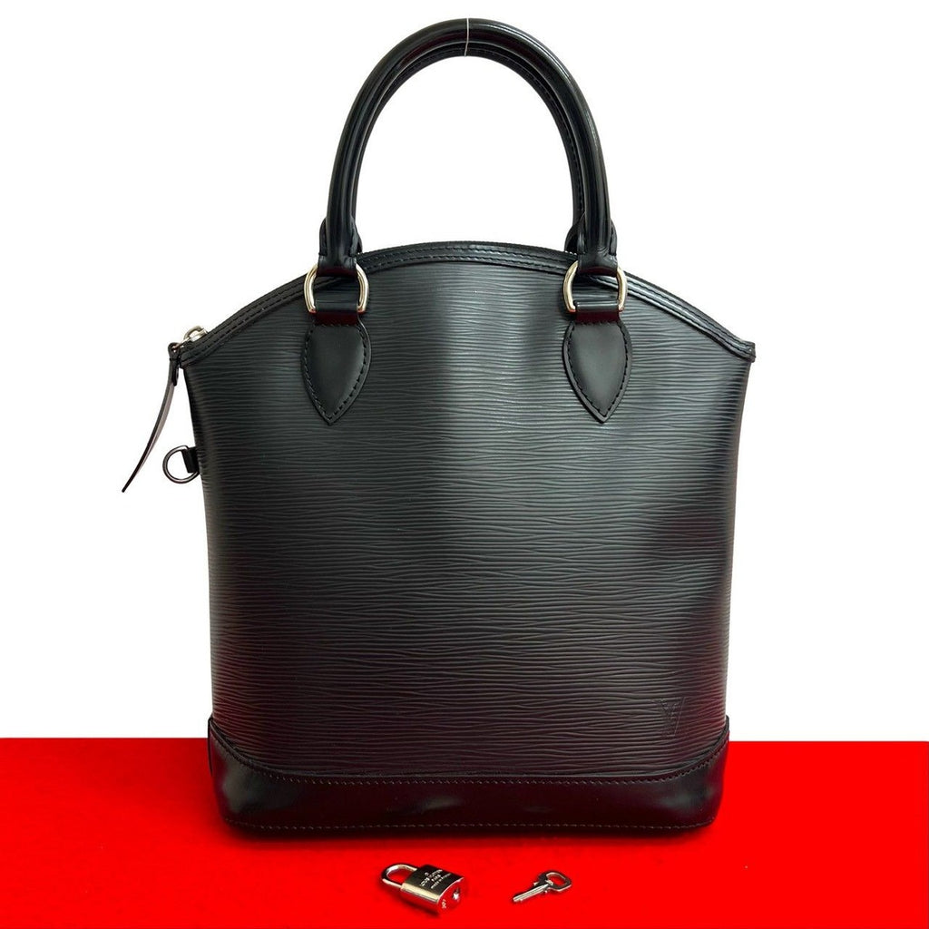 Louis Vuitton Lockit PM Epi Leather Tote Boston Bag