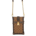 Louis Vuitton Shoulder Bag Monogram Reverse Pochette Trunk Vertical
