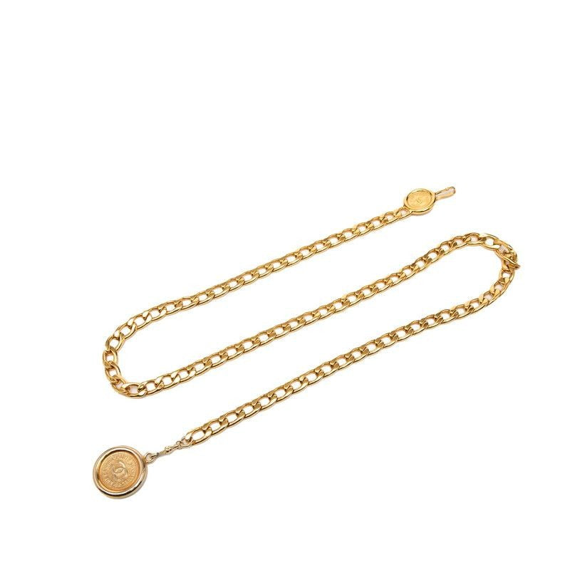 Chanel CC Logo 31 Rue Cambon Paris Chain Belt Gold Plated