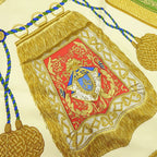Hermes Scarf Carre 90 Silk Multicolor Fashionable Poste Et Cavalerie Saber — view 8