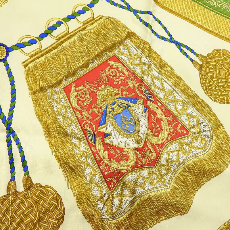Hermes Scarf Carre 90 Silk Multicolor Fashionable Poste Et Cavalerie Saber — view 8