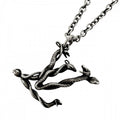 Louis Vuitton Necklace Snake Pendant Accessory With Adjuster Vintage