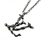 Louis Vuitton Necklace Snake Pendant Accessory With Adjuster Vintage