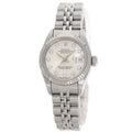 Rolex Datejust Diamond Watch SS 18k White Gold