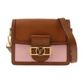 Louis Vuitton Dauphine Mini Shoulder Bag Taurillon Leather Brown Pink