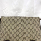 Gucci Shoulder Bag Beige Brown GG Supreme — view 5