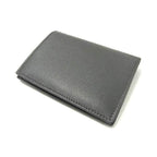 Saint Laurent Leather Bifold Wallet Men Women Grayish Aw1873 — view 2