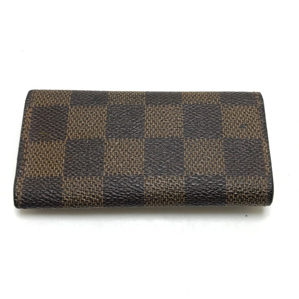 Louis Vuitton Key Case Damier Multicles 4 with Initials — view 2