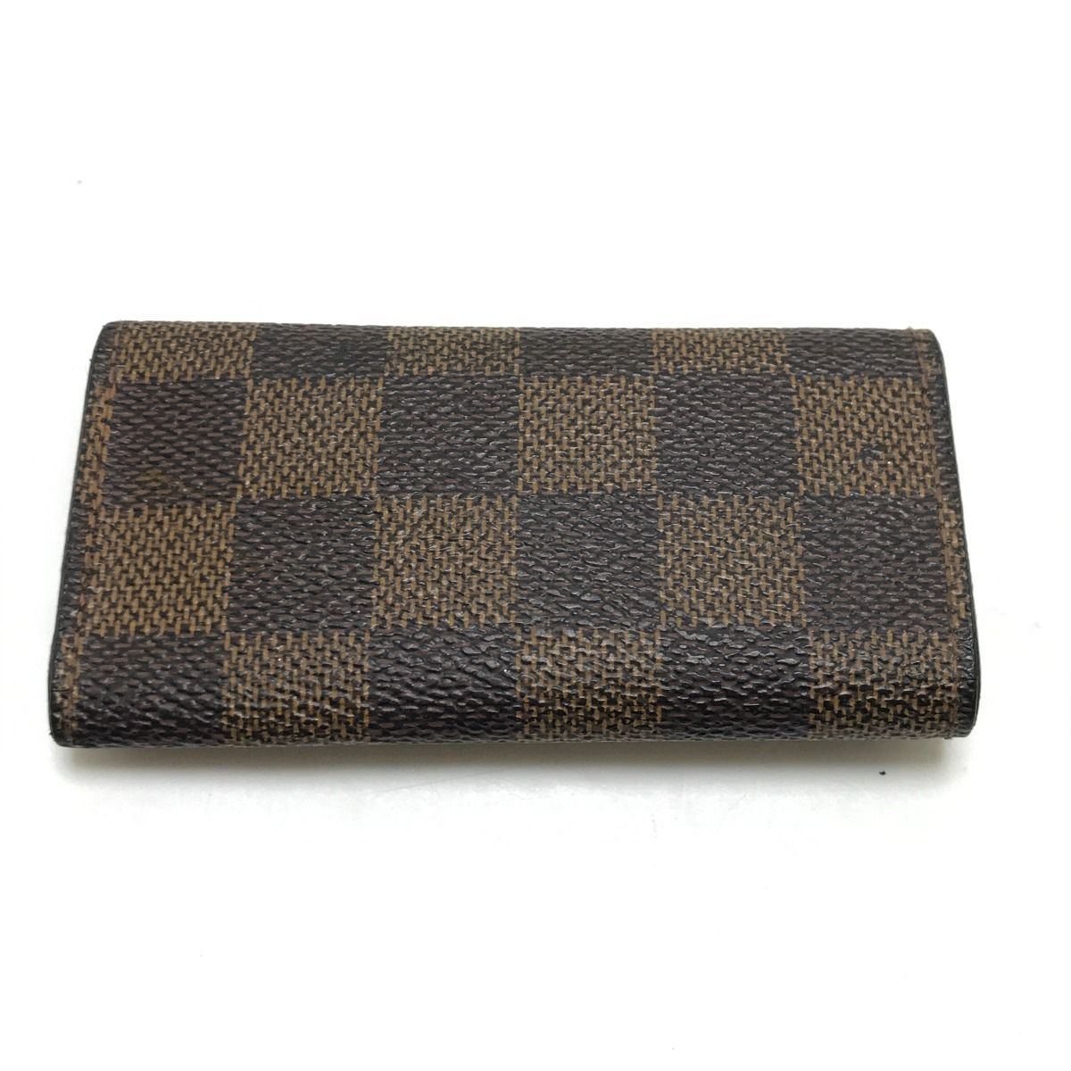 Louis Vuitton Key Case Damier Multicles 4 with Initials — view 2