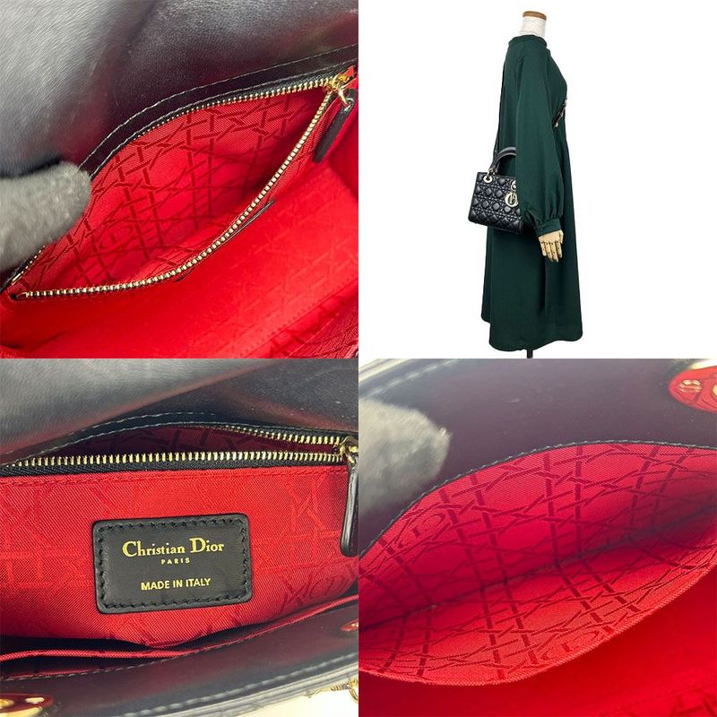 Christian Dior 2way Handbag Shoulder Lady Cannage My Abc Small — view 9