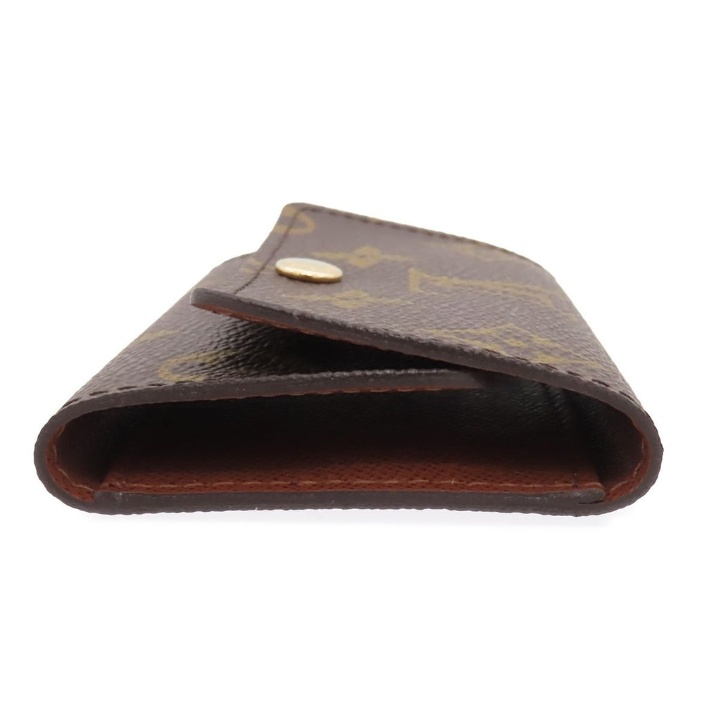 Louis Vuitton Multicles 6 Brown Gold Monogram Canvas Key Case Key Holder — view 4