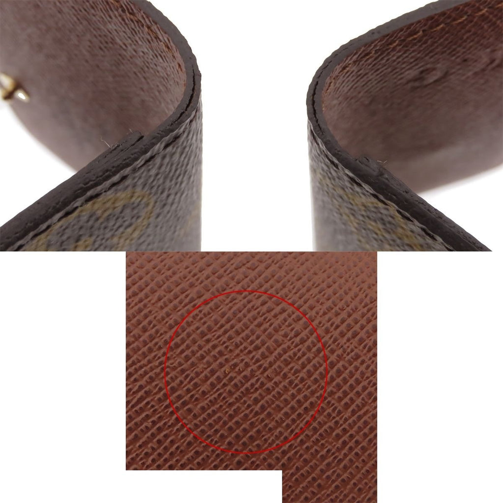 Louis Vuitton Multicles 6 Brown Gold Monogram Canvas Key Case Key Holder — view 8