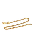 Chanel Quilted Vintage Chain Belt Gold Plated