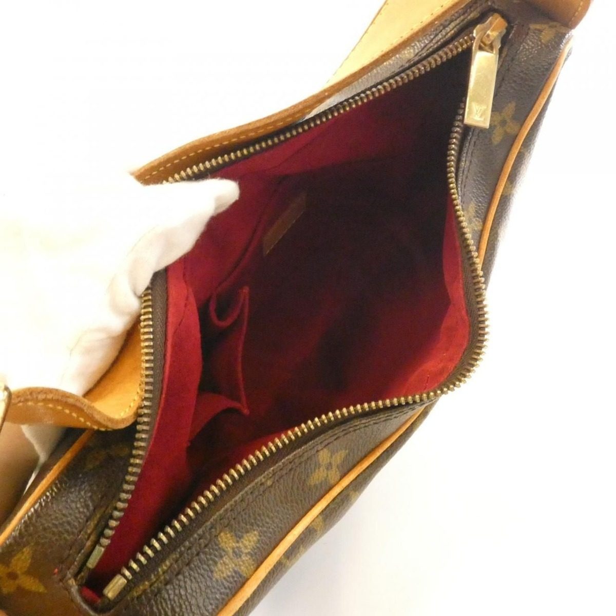 Louis Vuitton Monogram Croissant MM Shoulder Bag — view 8