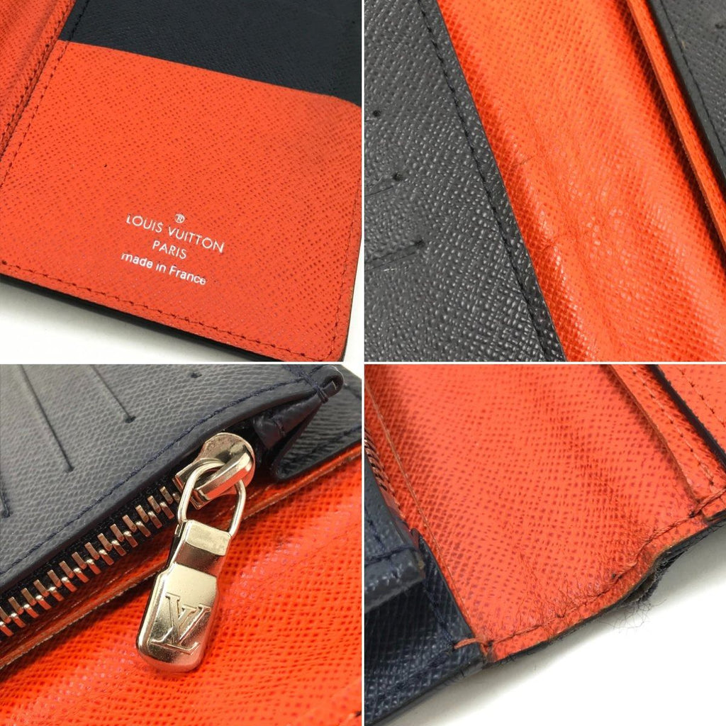 Louis Vuitton Long Wallet Epi Damier Graphite Portefeuille Brother — view 8