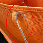 Louis Vuitton Epi Tote Neverfull MM Bag Orange — view 8
