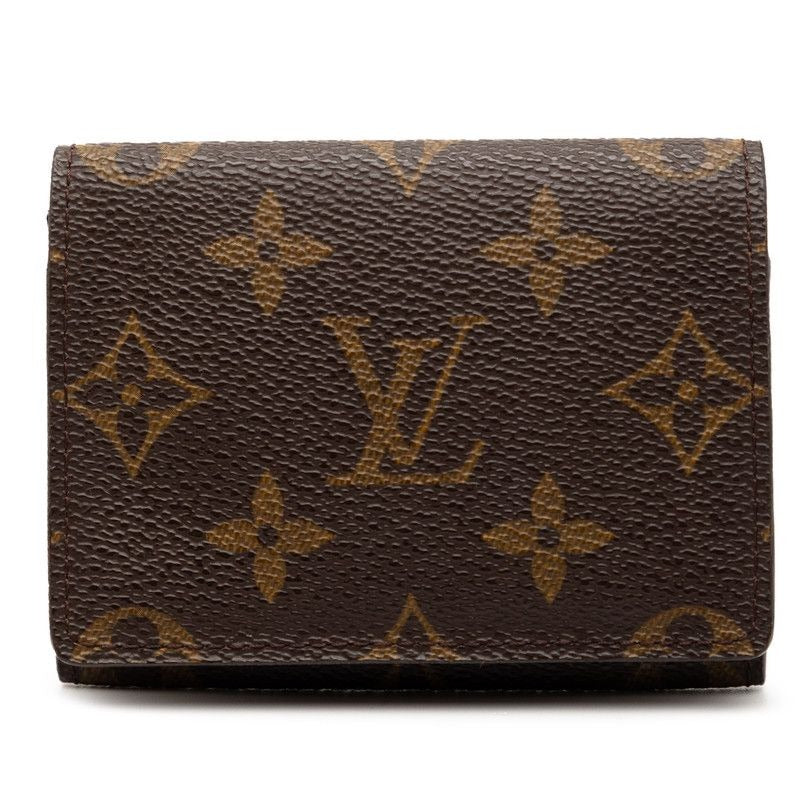 Louis Vuitton Monogram Anvelope Carte de Visite Card Case Business Holder