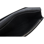 Louis Vuitton Long Wallet Men Leather Black Portefeuille — view 8