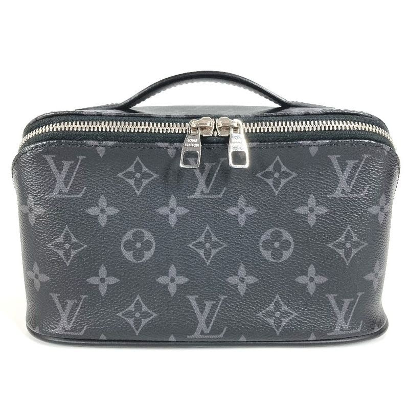 Louis Vuitton Handbag Toiletry Bag Monogram Eclipse Canvas Black