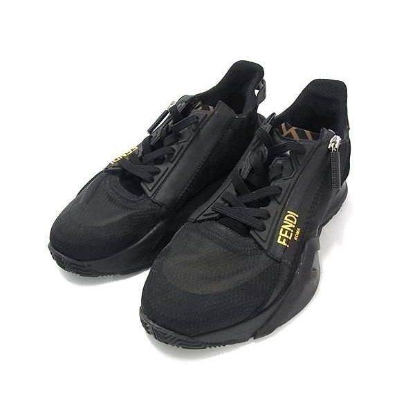 Fendi Flow Sneakers Shoes 6 Black