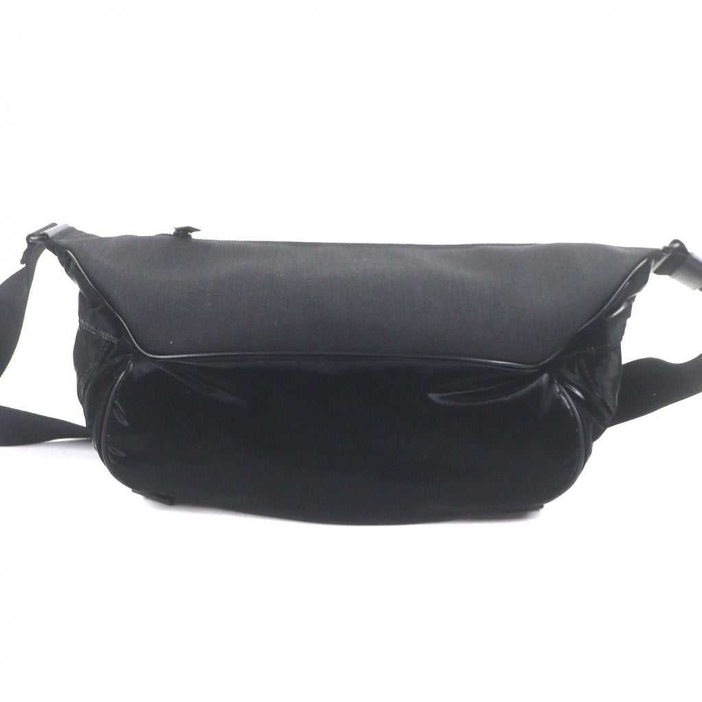 Saint Laurent Paris Nylon Embroidery Belt Bag Black — view 5
