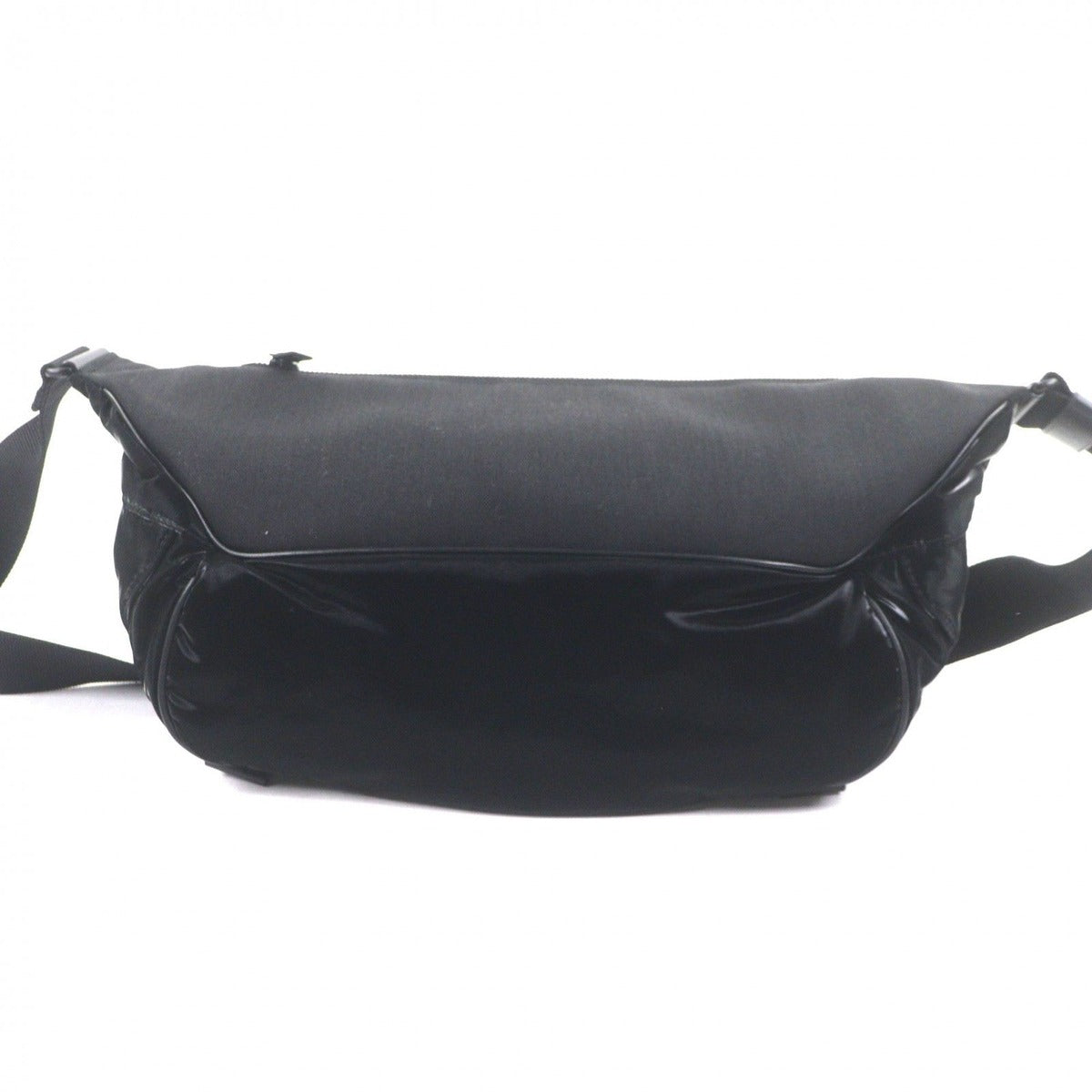 Saint Laurent Paris Nylon Embroidery Belt Bag Black — view 5