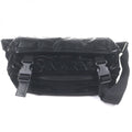 Saint Laurent Paris Nylon Embroidery Belt Bag Black